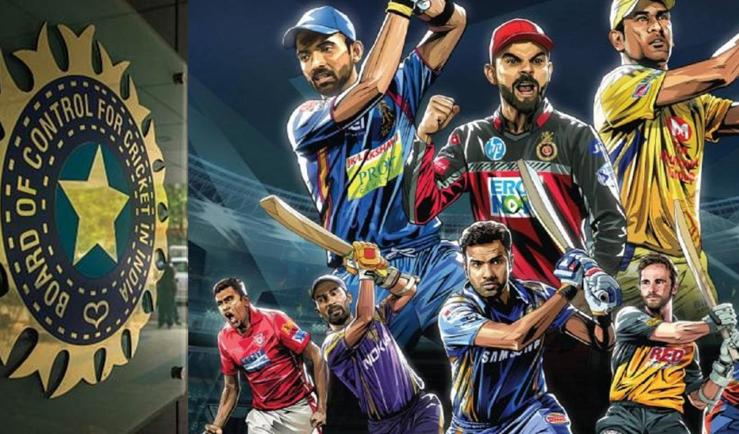 BCCI divides 10 IPL teams into different groups